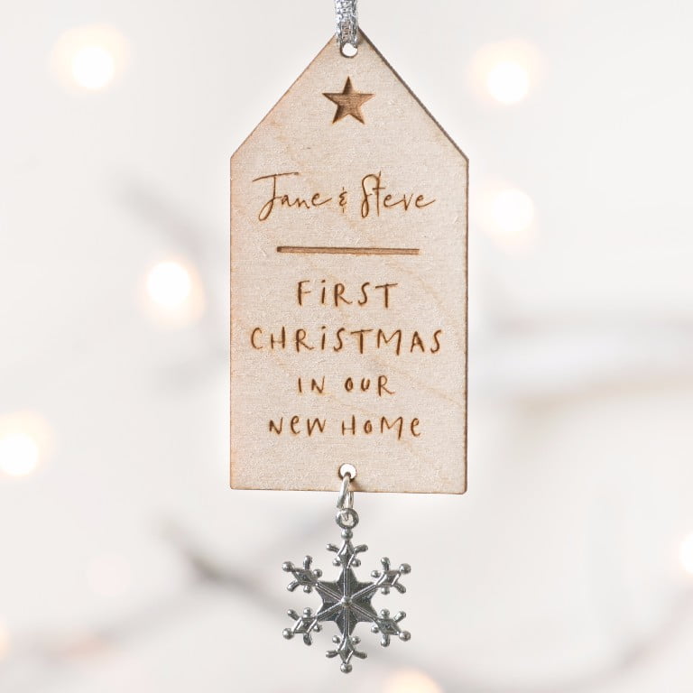 First Christmas Together Personalised Decoration