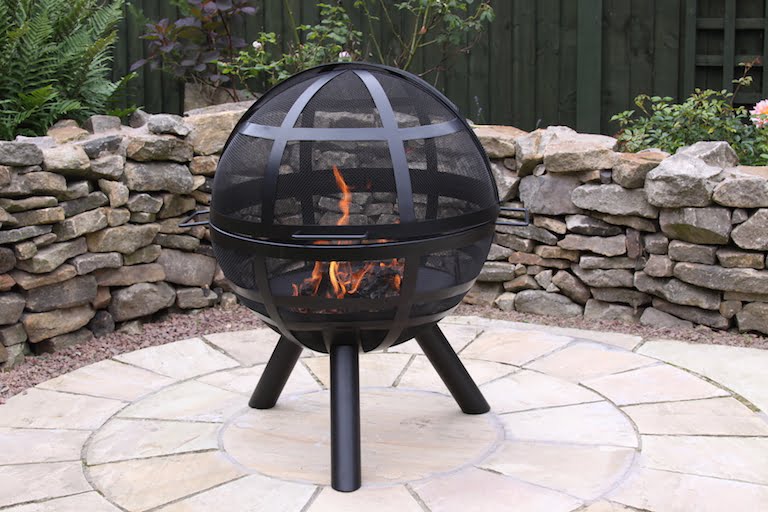 Gardeco ISON Ball Fire Pit Chiminea Shop