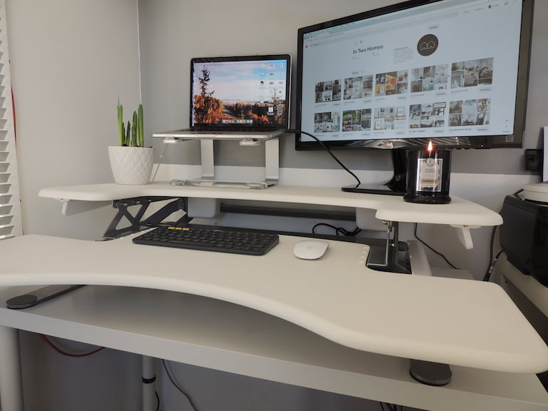 Desk Setup 2018 Standing Desk by Varidesk