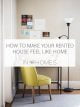 Make your rented house feel like home Pin