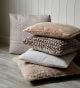 B&Q neutral and pink cushions AW17