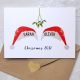 Personalised Christmas Couple Card