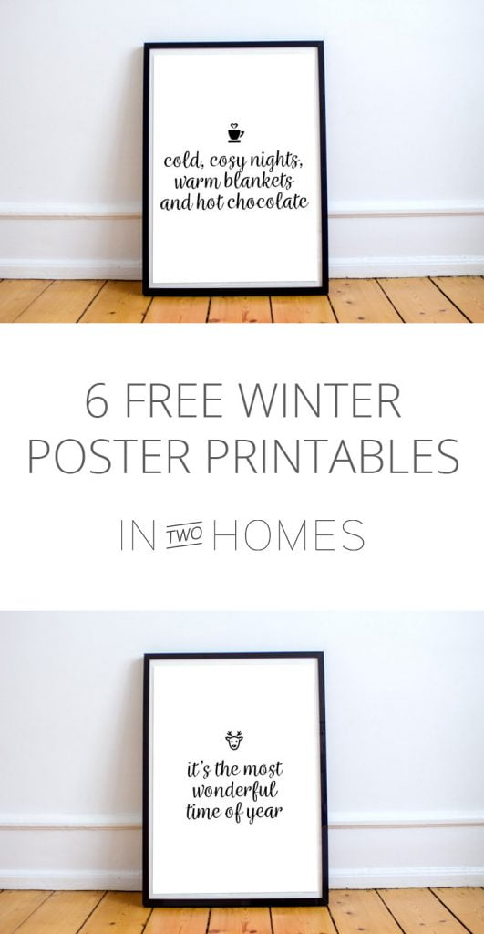 Free Festive Printables - Christmas Printables | In Two Homes