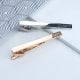 Rose Gold Or Silver Personalised Tie Clip