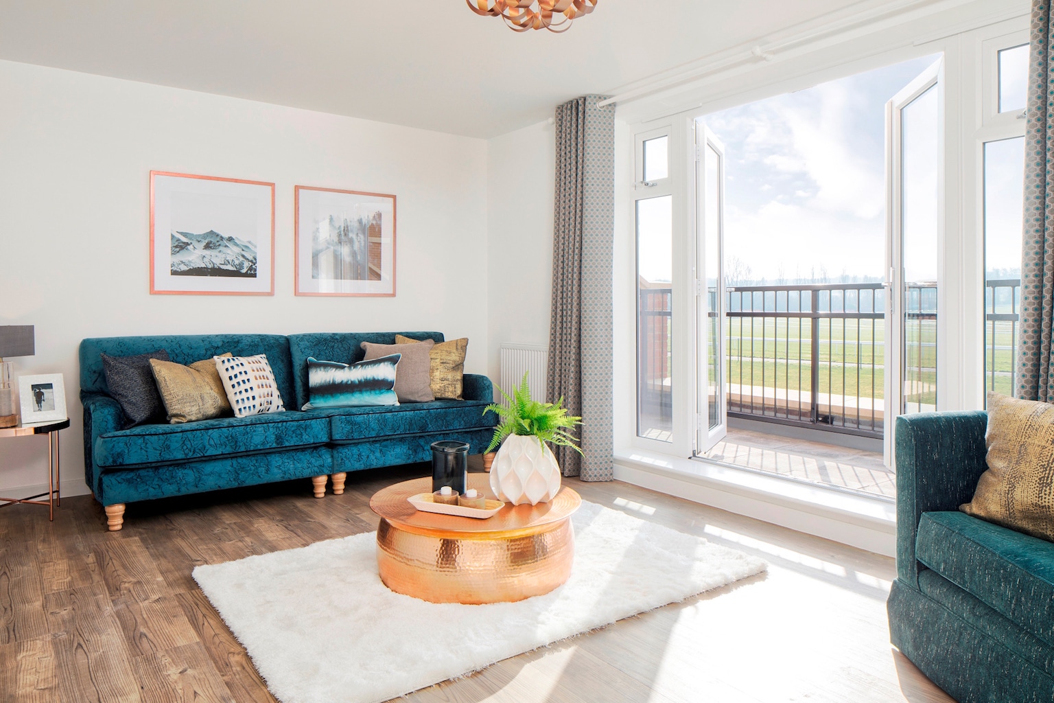 Newbury Racecourse Show Home Inspiration - In Two Homes
