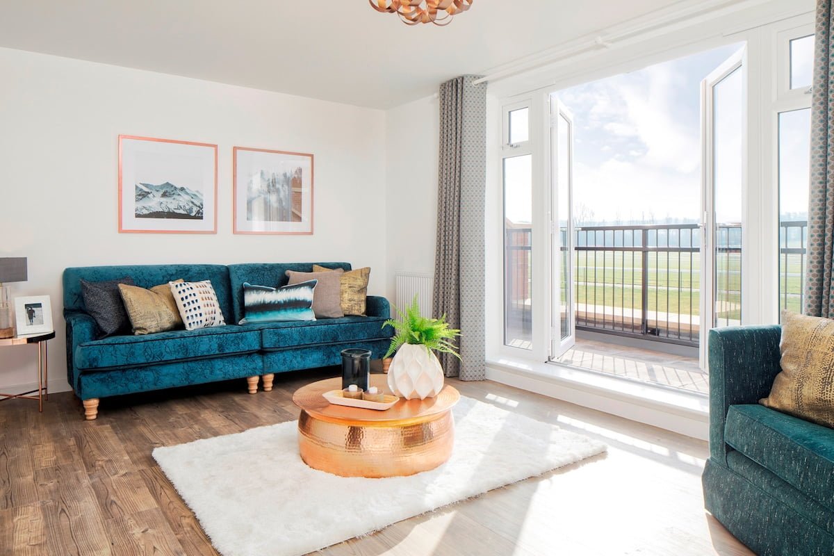 Newbury Racecourse Show Home Inspiration In Two Homes