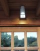White LED PIR Spotlight Above Door