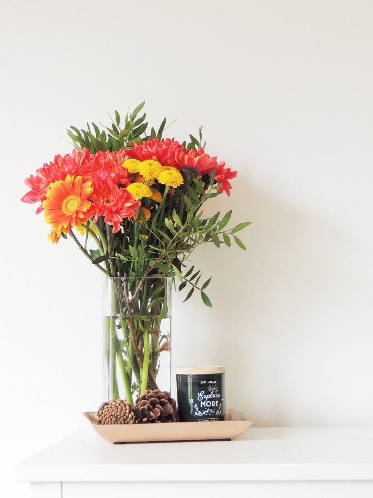 Autumn flower bouquet