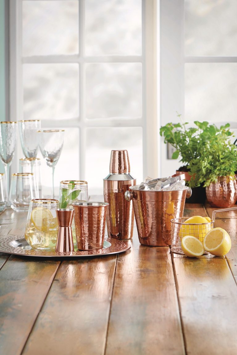 Wilko Cocktail Set Copper Kitchen Collection