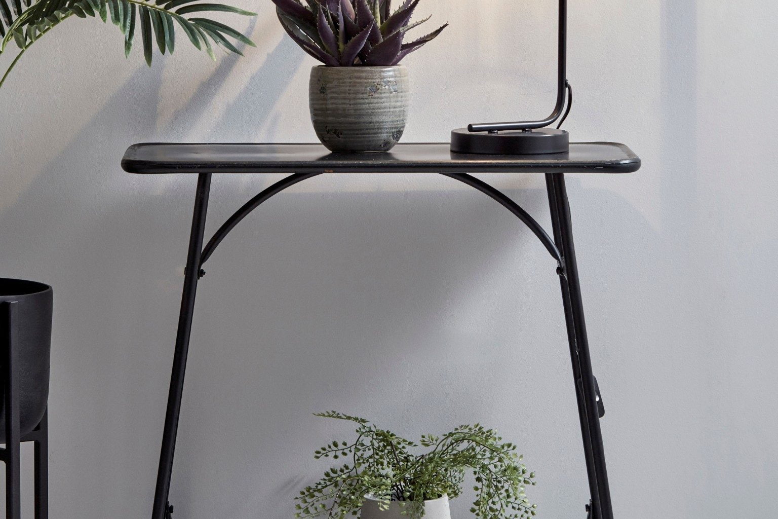 Slimline Industrial Console Table