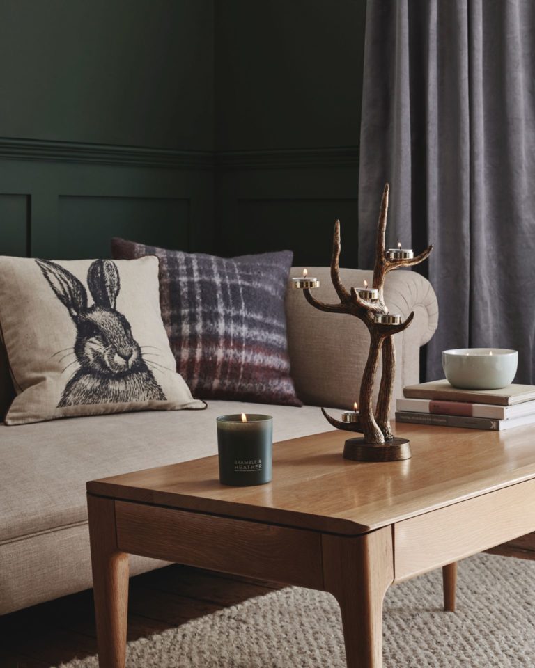 Sainsbury's Home Highland Lodge Sofa and coffee table