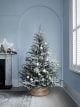 Frosted Norway spruce artificial Christmas tree