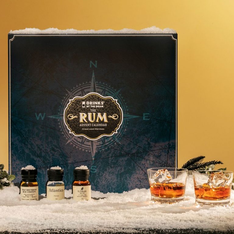 Advent calendar filled with little bottles of rum by Master of Malt