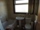 1970s terrace house bathroom before renovation.