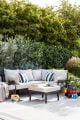 Sectional outdoor sofa set