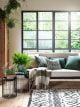 Neutral Urban Lounge with Large Plants by George Home