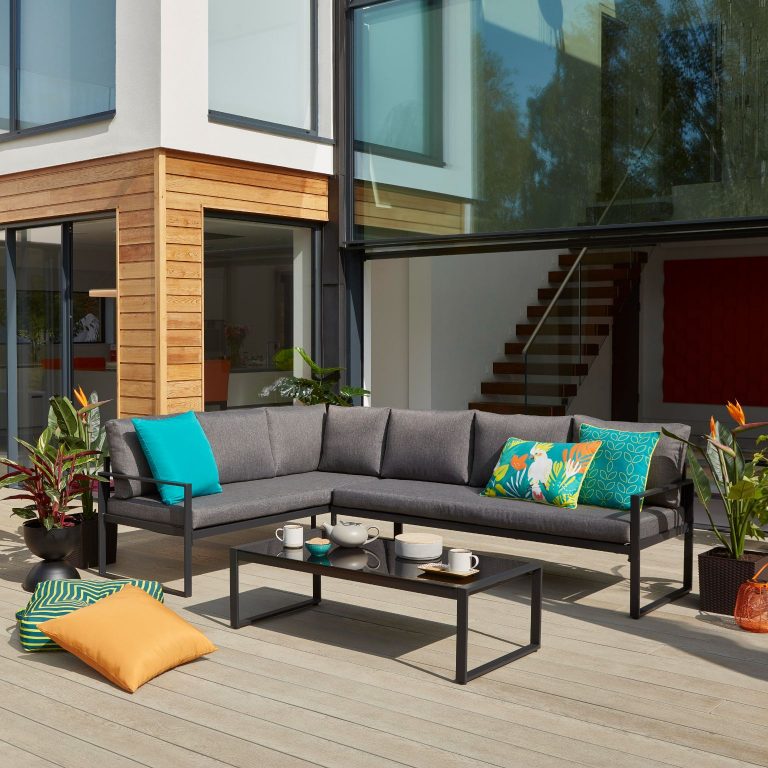 elements 5 seater garden sofa