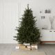 Realistic green Christmas tree from B&Q.