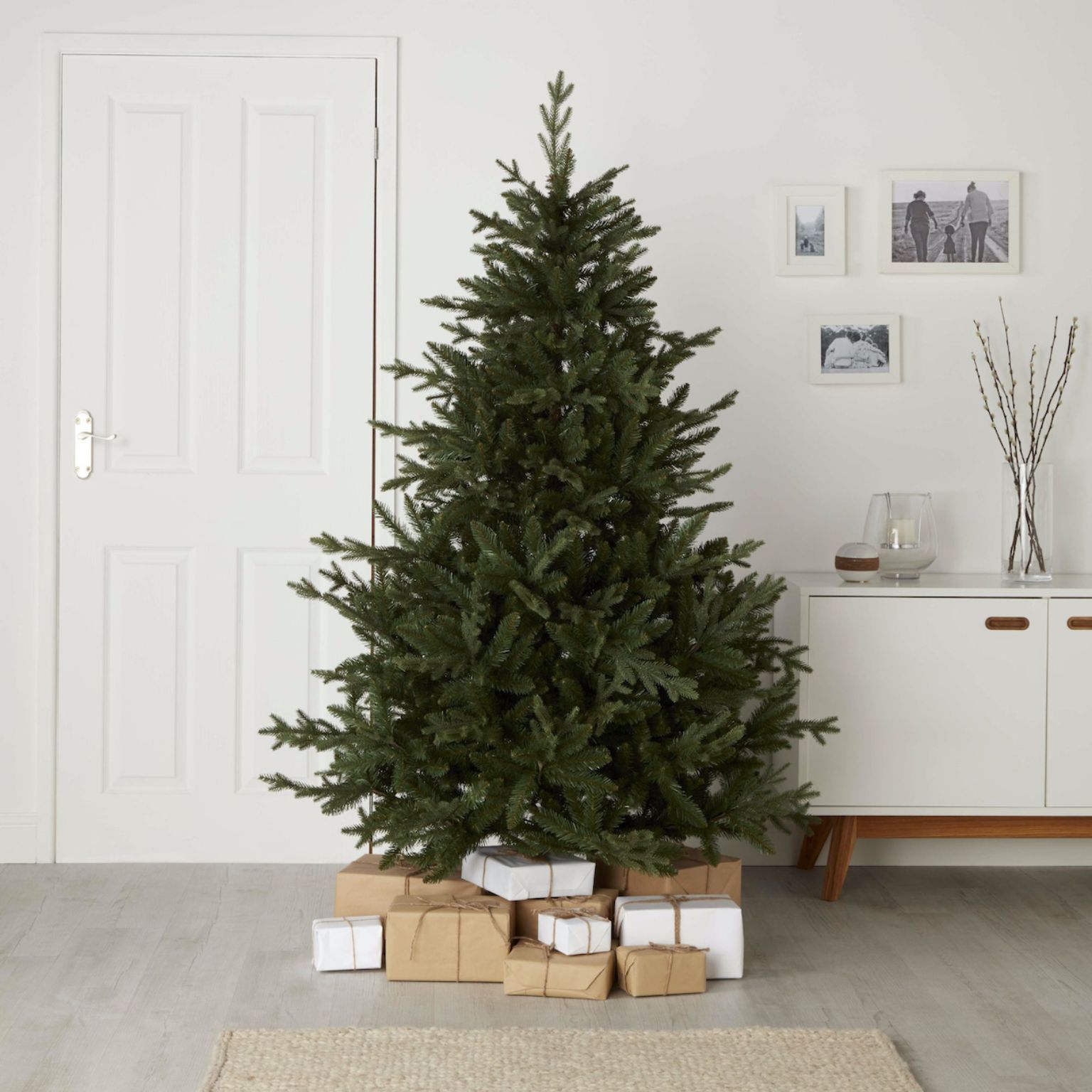 Realistic Artificial Christmas Trees for 2021 In Two Homes