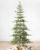 Realistic green Christmas tree from Balsam.