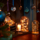 Lights in vases