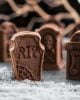 Small tombstone cakelet pan for an edible halloween centrepiece.